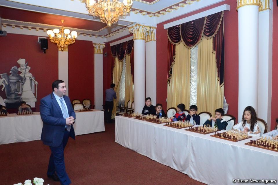 DTX-nin Mədəniyyət Mərkəzində "Gələcəyin gəncləri" adlı uşaq şahmat turniri keçirilir (FOTO)