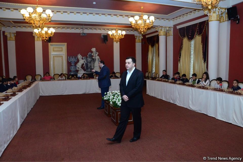 DTX-nin Mədəniyyət Mərkəzində "Gələcəyin gəncləri" adlı uşaq şahmat turniri keçirilir (FOTO)