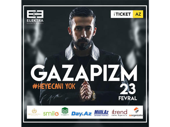 Məşhur türkiyəli reper Qazapizm Bakıda konsert verəcək (VİDEO)