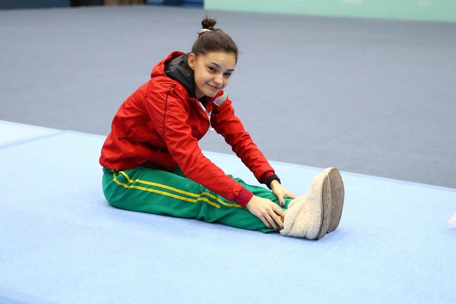 Gimnastlarımızın Dünya Kubokuna hazırlığı tam sürətlə davam edir (FOTO)