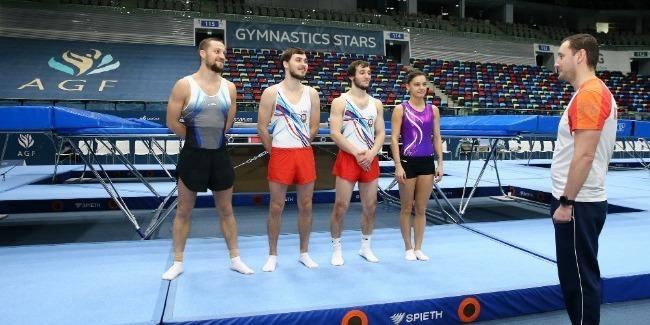 Gimnastlarımızın Dünya Kubokuna hazırlığı tam sürətlə davam edir (FOTO)