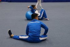 Gimnastlarımızın Dünya Kubokuna hazırlığı tam sürətlə davam edir (FOTO)