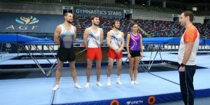 Gimnastlarımızın Dünya Kubokuna hazırlığı tam sürətlə davam edir (FOTO)
