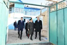 Prezident İlham Əliyev zəlzələnin baş verdiyi Şamaxıda olub (FOTO) (YENİLƏNİB)