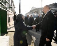 Prezident İlham Əliyev zəlzələnin baş verdiyi Şamaxıda olub (FOTO) (YENİLƏNİB)