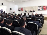 Qubada "Azərbaycanda təhlükəsizlik orqanlarının yaranmasının 100 illiyi, Ümummilli Lider Heydər Əliyevin təhlükəsizlik orqanlarında fəaliyyəti və rolu" mövzusunda yığıncaq keçirilib (FOTO)