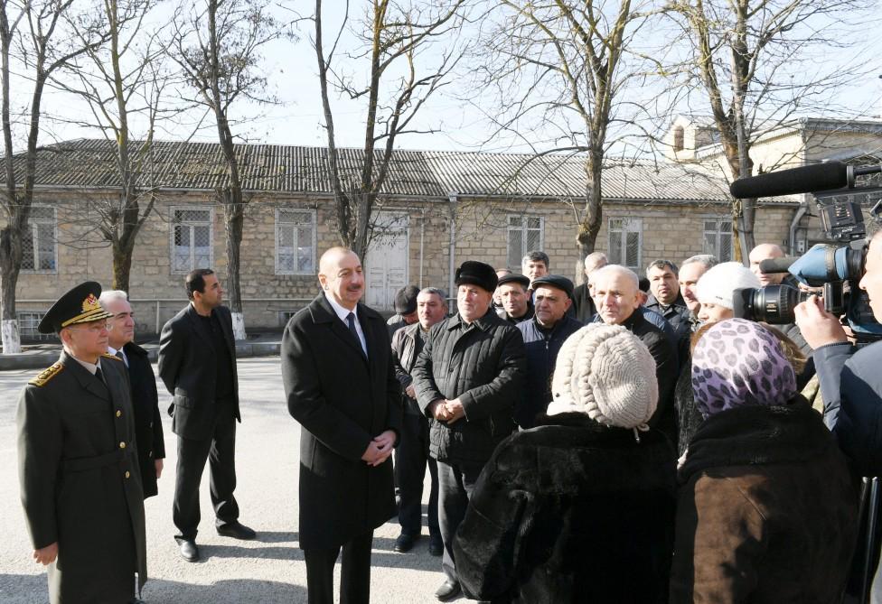 Şamaxı sakini: Prezident İlham Əliyev həmişə xalqa diqqət və qayğı ilə yanaşır
