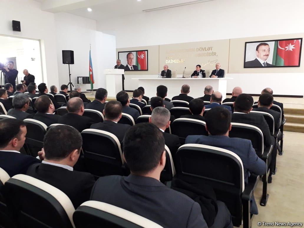 Qubada "Azərbaycanda təhlükəsizlik orqanlarının yaranmasının 100 illiyi, Ümummilli Lider Heydər Əliyevin təhlükəsizlik orqanlarında fəaliyyəti və rolu" mövzusunda yığıncaq keçirilib (FOTO)