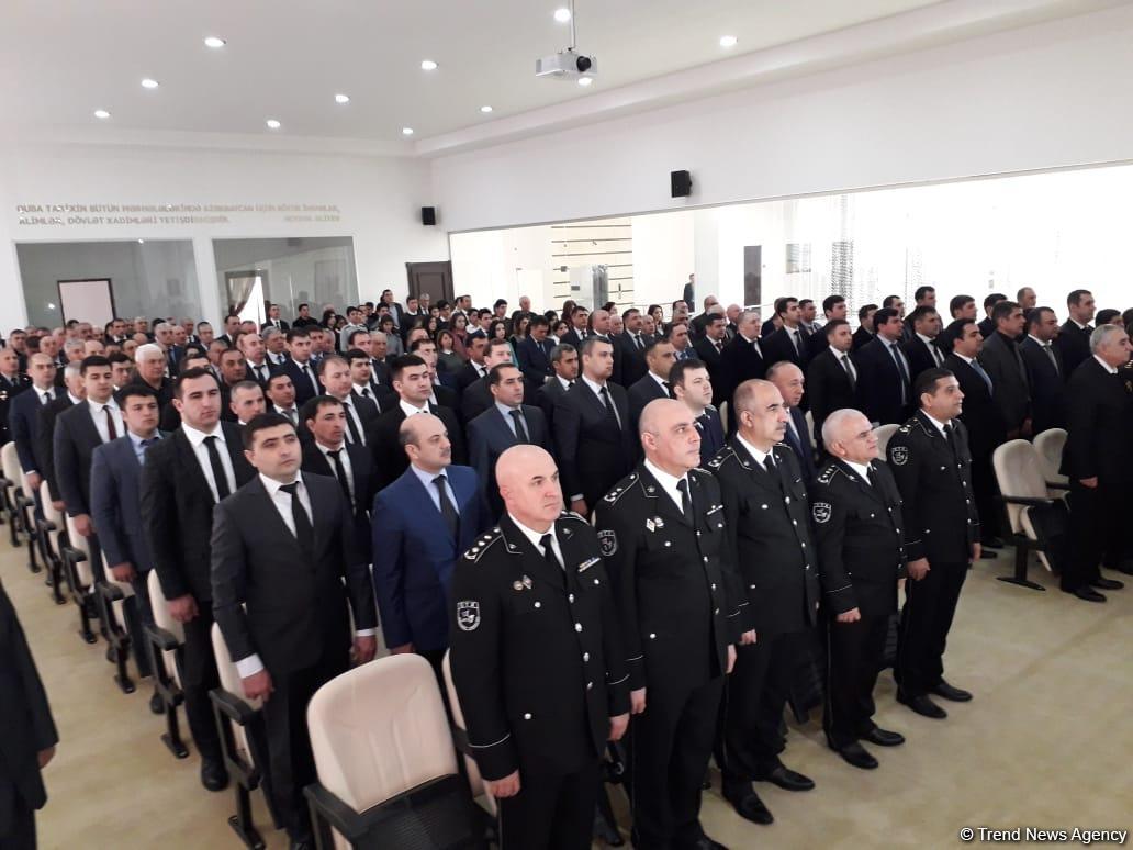 Qubada "Azərbaycanda təhlükəsizlik orqanlarının yaranmasının 100 illiyi, Ümummilli Lider Heydər Əliyevin təhlükəsizlik orqanlarında fəaliyyəti və rolu" mövzusunda yığıncaq keçirilib (FOTO)