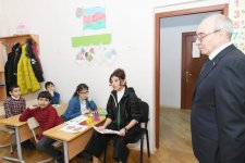 Azərbaycanın Birinci vitse-prezidenti Mehriban Əliyeva Nəsimi rayonundakı 268 nömrəli xüsusi məktəbdə şagirdlərlə görüşüb (FOTO)