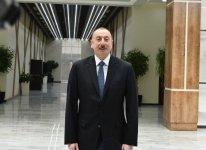 Prezident İlham Əliyev Beyləqan Olimpiya İdman Kompleksinin açılışında iştirak edib (FOTO) (YENİLƏNİB)