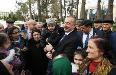 Azərbaycan Prezidenti əsaslı şəkildə yenidən qurulan Beyləqan Tarix-Diyarşünaslıq Muzeyinin açılışında iştirak edib (FOTO) (YENİLƏNİB)
