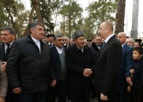Azərbaycan Prezidenti əsaslı şəkildə yenidən qurulan Beyləqan Tarix-Diyarşünaslıq Muzeyinin açılışında iştirak edib (FOTO) (YENİLƏNİB)