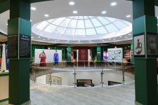 Azərbaycan Prezidenti əsaslı şəkildə yenidən qurulan Beyləqan Tarix-Diyarşünaslıq Muzeyinin açılışında iştirak edib (FOTO) (YENİLƏNİB)