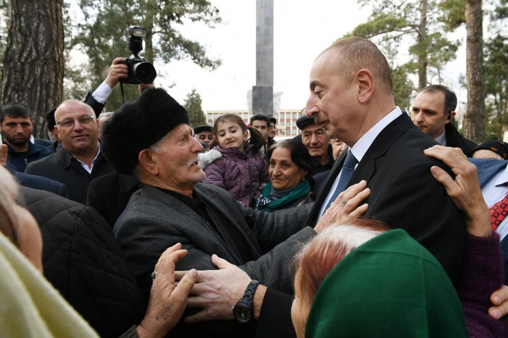 Azərbaycan Prezidenti əsaslı şəkildə yenidən qurulan Beyləqan Tarix-Diyarşünaslıq Muzeyinin açılışında iştirak edib (FOTO) (YENİLƏNİB)