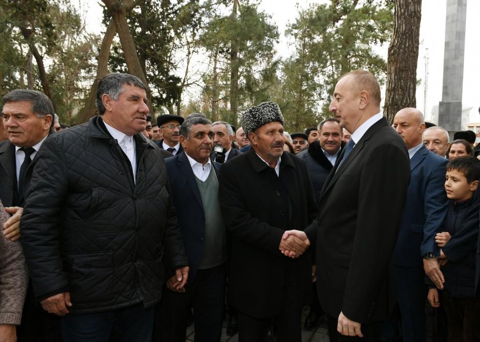 Azərbaycan Prezidenti əsaslı şəkildə yenidən qurulan Beyləqan Tarix-Diyarşünaslıq Muzeyinin açılışında iştirak edib (FOTO) (YENİLƏNİB)
