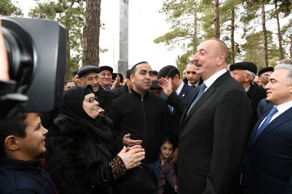 Azərbaycan Prezidenti əsaslı şəkildə yenidən qurulan Beyləqan Tarix-Diyarşünaslıq Muzeyinin açılışında iştirak edib (FOTO) (YENİLƏNİB)
