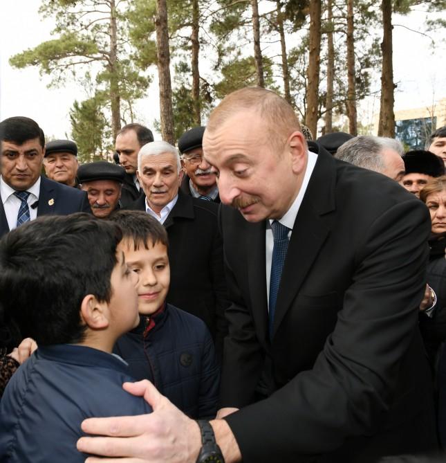 Azərbaycan Prezidenti əsaslı şəkildə yenidən qurulan Beyləqan Tarix-Diyarşünaslıq Muzeyinin açılışında iştirak edib (FOTO) (YENİLƏNİB)