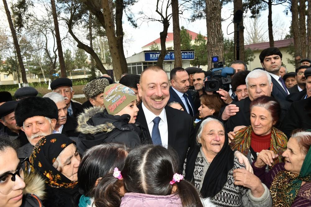 Prezident İlham Əliyev: Mən həmişə xalqın dəstəyinə arxalanmışam, mənə güc verən xalqın mənə olan inamıdır