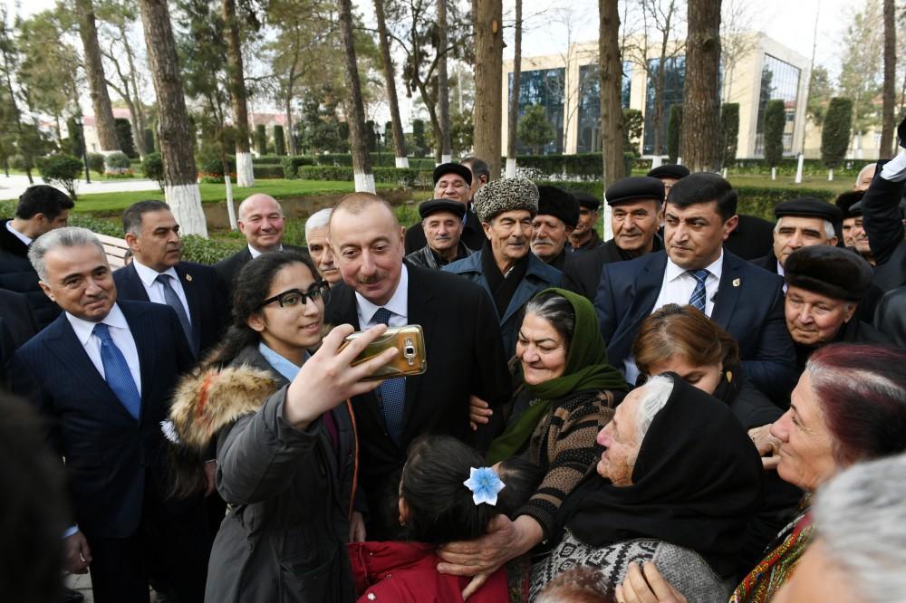 Azərbaycan Prezidenti əsaslı şəkildə yenidən qurulan Beyləqan Tarix-Diyarşünaslıq Muzeyinin açılışında iştirak edib (FOTO) (YENİLƏNİB)