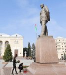 Birinci vitse-prezident Mehriban Əliyeva Gəncəyə səfərə gəlib (FOTO)
