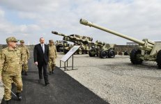 Ali Baş Komandan İlham Əliyev Beyləqanda yeni inşa edilmiş “N” saylı hərbi hissəsində yaradılan şəraitlə tanış olub (FOTO) (YENİLƏNİB)