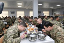Ali Baş Komandan İlham Əliyev Beyləqanda yeni inşa edilmiş “N” saylı hərbi hissəsində yaradılan şəraitlə tanış olub (FOTO) (YENİLƏNİB)