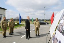 Ali Baş Komandan İlham Əliyev Beyləqanda yeni inşa edilmiş “N” saylı hərbi hissəsində yaradılan şəraitlə tanış olub (FOTO) (YENİLƏNİB)