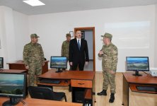 Ali Baş Komandan İlham Əliyev Beyləqanda yeni inşa edilmiş “N” saylı hərbi hissəsində yaradılan şəraitlə tanış olub (FOTO) (YENİLƏNİB)