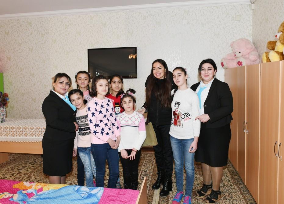 Birinci vitse-prezident Mehriban Əliyeva Gəncədəki uşaq evinə baş çəkib (FOTO) (YENİLƏNİB)