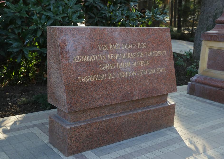 Birinci vitse-prezident Mehriban Əliyeva “Xan bağı” mədəniyyət və istirahət parkında gəncəlilərlə görüşüb (FOTO) (YENİLƏNİB)
