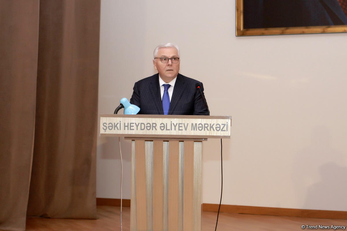 Şəkidə ulu öndər Heydər Əliyevin və Prezident İlham Əliyevin uğurlu dövlətçilik və təhlükəsizlik siyasətinə həsr olunan regional tədbir keçirilib (FOTO)