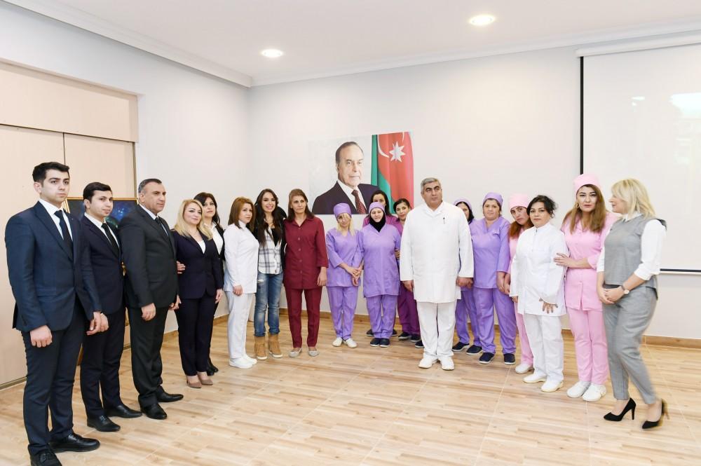 Heydər Əliyev Fondunun vitse-prezidenti Leyla Əliyeva Buzovnadakı psixonevroloji sosial xidmət müəssisəsinin açılışında iştirak edib (FOTO)