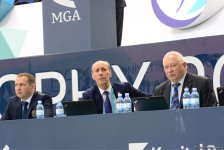 Milli Gimnastika Arenasında batut gimnastikası və tamblinq üzrə Dünya Kubokunun açılış mərasimi keçirilib (FОТО)