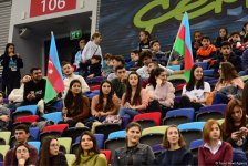 Milli Gimnastika Arenasında batut gimnastikası və tamblinq üzrə Dünya Kubokunun açılış mərasimi keçirilib (FОТО)