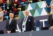 Milli Gimnastika Arenasında batut gimnastikası və tamblinq üzrə Dünya Kubokunun açılış mərasimi keçirilib (FОТО)