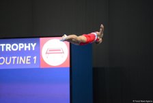Bakıda batut gimnastikası və tamblinq üzrə Dünya Kubokunda maraqlı anlar (FOTO)