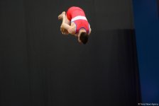 Bakıda batut gimnastikası və tamblinq üzrə ilin ilk Dünya Kuboku keçirilir (FOTO)