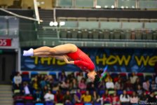 Bakıda batut gimnastikası və tamblinq üzrə ilin ilk Dünya Kuboku keçirilir (FOTO)