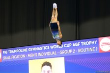 Bakıda batut gimnastikası və tamblinq üzrə ilin ilk Dünya Kuboku keçirilir (FOTO)