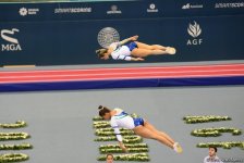 Bakıda batut gimnastikası və tamblinq üzrə Dünya Kubokunda maraqlı anlar (FOTO)