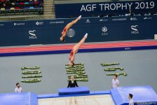 Bakıda batut gimnastikası və tamblinq üzrə Dünya Kubokunda maraqlı anlar (FOTO)