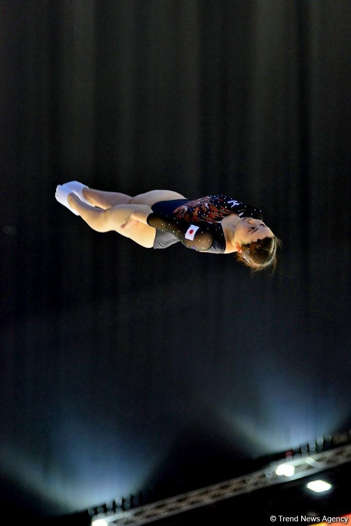 Bakıda batut gimnastikası və tamblinq üzrə ilin ilk Dünya Kuboku keçirilir (FOTO)