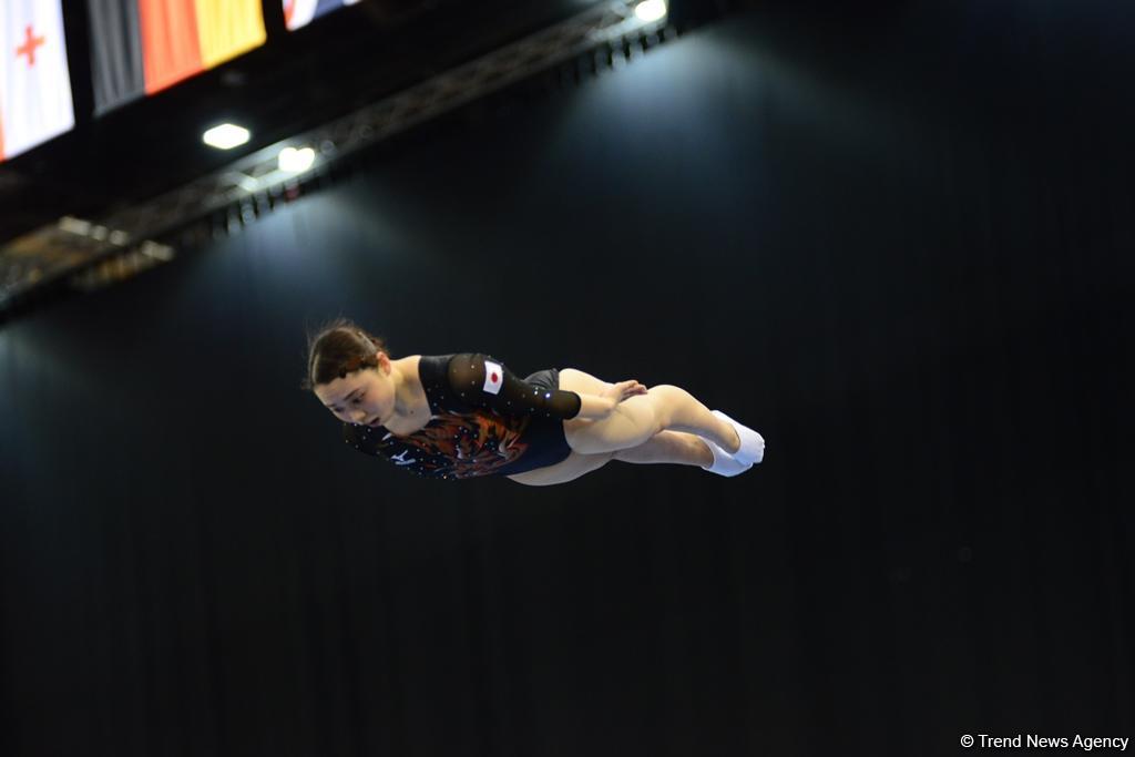 Bakıda batut gimnastikası və tamblinq üzrə ilin ilk Dünya Kuboku keçirilir (FOTO)