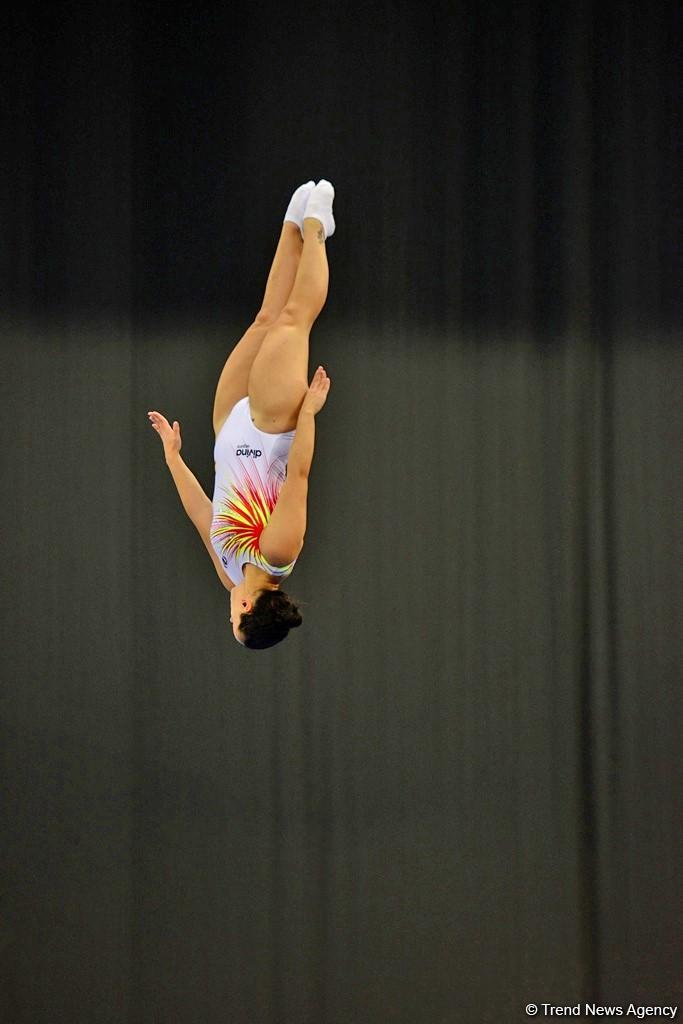 Bakıda batut gimnastikası və tamblinq üzrə ilin ilk Dünya Kuboku keçirilir (FOTO)