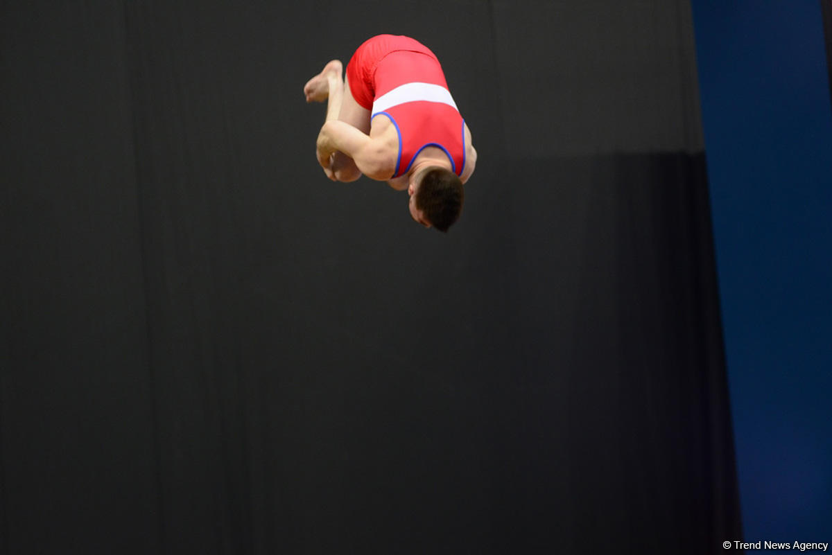 Bakıda batut gimnastikası və tamblinq üzrə ilin ilk Dünya Kuboku keçirilir (FOTO)