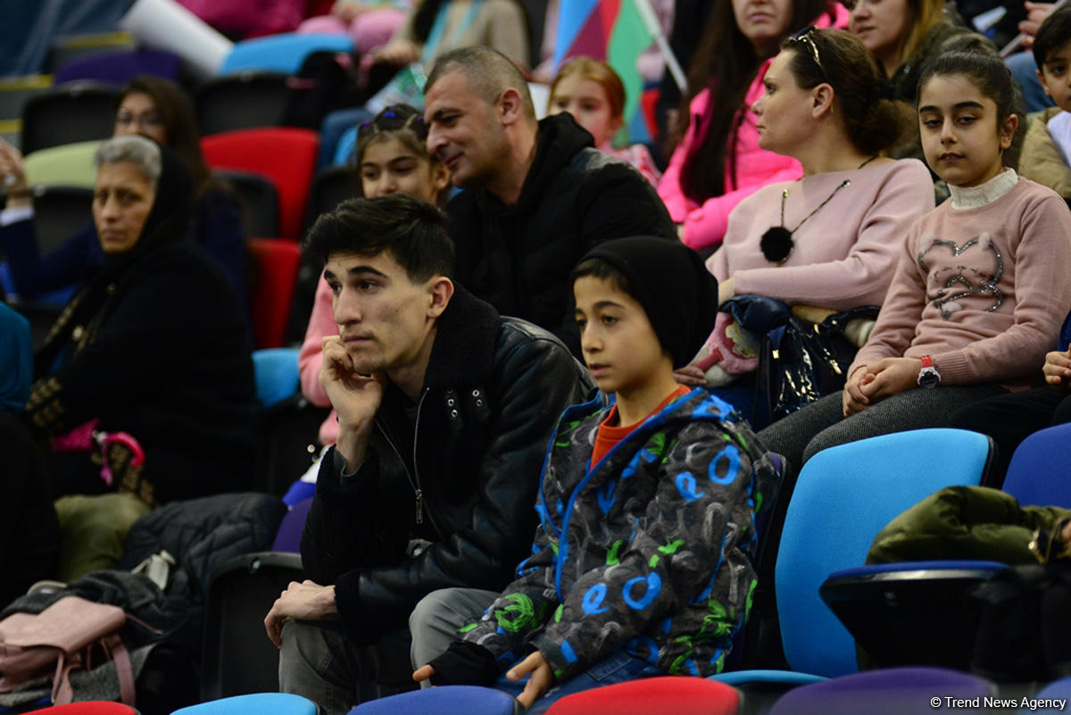 Bakıda batut gimnastikası və tamblinq üzrə ilin ilk Dünya Kuboku keçirilir (FOTO)