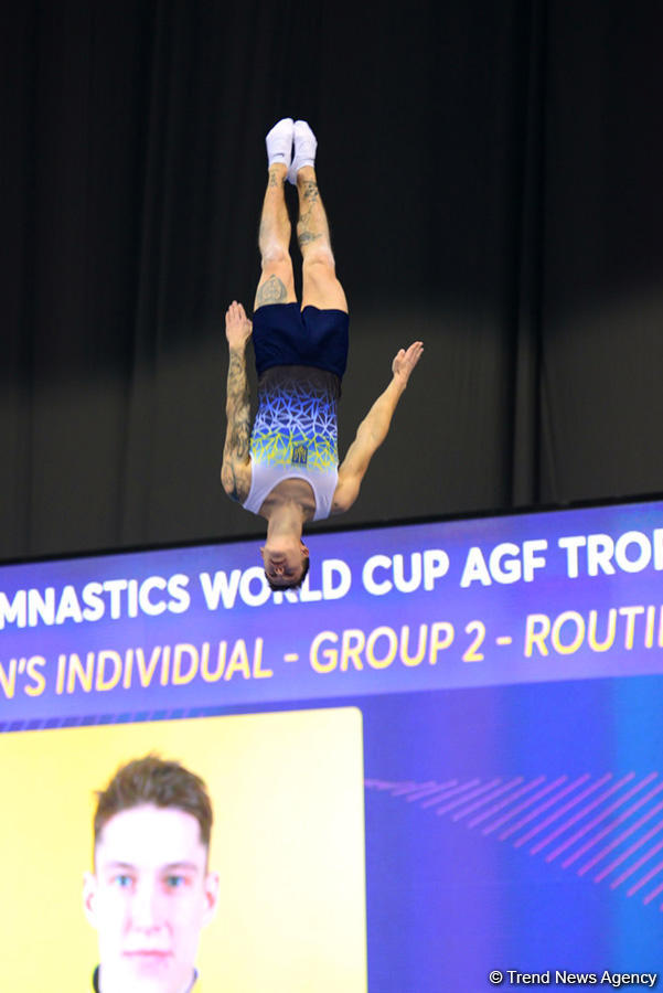Bakıda batut gimnastikası və tamblinq üzrə ilin ilk Dünya Kuboku keçirilir (FOTO)