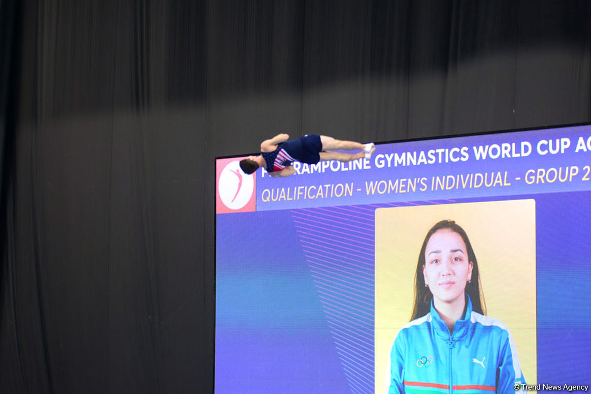 Bakıda batut gimnastikası və tamblinq üzrə ilin ilk Dünya Kuboku keçirilir (FOTO)