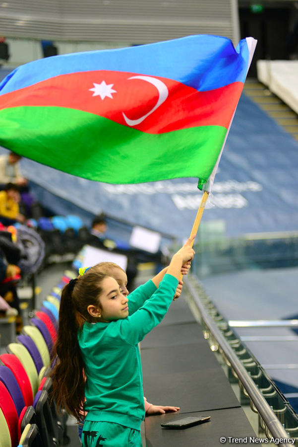 Bakıda batut gimnastikası və tamblinq üzrə ilin ilk Dünya Kuboku keçirilir (FOTO)